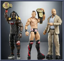 Awesome Truth 3-Pack from WWE Elite Collection - Box Sets manufactured by Mattel [Loose]