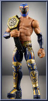 Axiom (Blue) from WWE Elite Collection - Series 117 manufactured by Mattel [Loose]