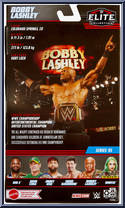Bobby Lashley from WWE Elite Collection - Series  95 manufactured by Mattel [Back]