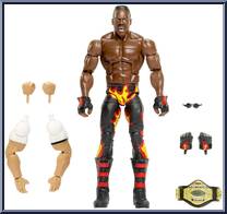Booker T (Black Pants) from WWE Elite Collection - Monday Night War - Series 6 manufactured by Mattel [Loose]