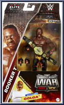 Booker T (Black Pants) from WWE Elite Collection - Monday Night War - Series 6 manufactured by Mattel [Front]