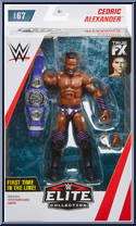Cedric Alexander from WWE Elite Collection - Series  67 manufactured by Mattel [Front]
