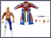 Cody Rhodes (Bruised) from WWE Elite Collection - From the WWE Vault - Series 4 manufactured by Mattel [Loose]