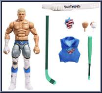 Cody Rhodes / Casey Jones from WWE Elite Collection - Teenage Mutant Ninja Turtles manufactured by Mattel [Loose]