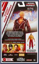 Cody Rhodes "The American Nightmare" from WWE Elite Collection - Royal Rumble 2025 manufactured by Mattel [Back]