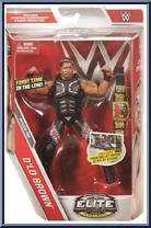 D'Lo Brown from WWE Elite Collection - Series  52 manufactured by Mattel [Front]