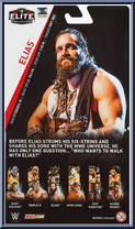 Elias from WWE Elite Collection - Series  60 manufactured by Mattel [Back]