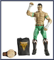 Evan Bourne from WWE Elite Collection - Series  15 manufactured by Mattel [Loose]