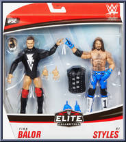 Finn Balor / AJ Styles from WWE Elite Collection - 2-Packs manufactured by Mattel [Front]