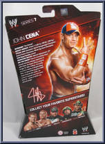 John Cena from WWE Elite Collection - Series   7 manufactured by Mattel [Back]