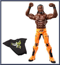 Kofi Kingston from WWE Elite Collection - Series  27 manufactured by Mattel [Loose]