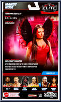 Mandy Rose from WWE Elite Collection - Series  98 manufactured by Mattel [Back]