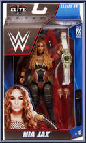 Nia Jax (Red) from WWE Elite Collection - Series  89 manufactured by Mattel [Front]