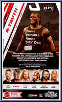 R-Truth from WWE Elite Collection - Series 115 manufactured by Mattel [Back]