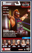 Rey Mysterio from WWE Elite Collection - Series  92 manufactured by Mattel [Back]