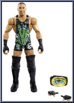 Rob Van Dam from WWE Elite Collection - Ruthless Aggression manufactured by Mattel [Loose]