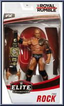 Rock from WWE Elite Collection - Royal Rumble 2020 manufactured by Mattel [Front]