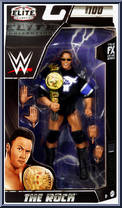 Rock from WWE Elite Collection - Series 100 manufactured by Mattel [Front]