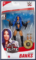 Sasha Banks from WWE Elite Collection - Series  83 manufactured by Mattel [Front]