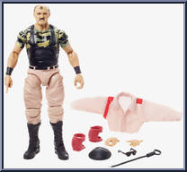 Sgt. Slaughter from WWE Elite Collection - Series  89 manufactured by Mattel [Loose]
