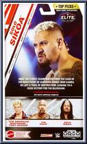 Solo Sikoa from WWE Elite Collection - Top Picks - 2024 manufactured by Mattel [Back]
