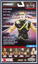 Stardust (Cody Rhodes) (Chase) from WWE Elite Collection - Series 103 manufactured by Mattel [Back]