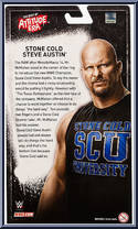 Stone Cold Steve Austin from WWE Elite Collection - Best of Attitude Era manufactured by Mattel [Back]