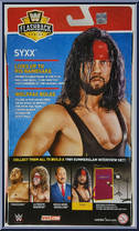 Syxx from WWE Elite Collection - Flashback manufactured by Mattel [Back]