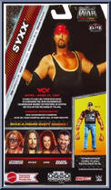 Syxx (Thug) (Chase) from WWE Elite Collection - Monday Night War - Series 5 manufactured by Mattel [Back]