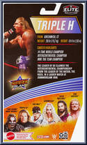 Triple H (Red Pants) (Chase) from WWE Elite Collection - Series  86 manufactured by Mattel [Back]