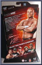 Tyson Kidd from WWE Elite Collection - Series   7 manufactured by Mattel [Back]