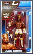 Xavier Woods (White) from WWE Elite Collection - Series  97 manufactured by Mattel [Front]