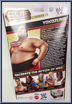 Yokozuna (Flashback) from WWE Elite Collection - Series  15 manufactured by Mattel [Back]