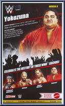 Yokozuna (White Tights) from WWE Elite Collection - From the WWE Vault - Series 3 manufactured by Mattel [Back]