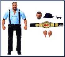 Big Bubba Rogers (Blue Shirt) (Chase) from WWE Elite Collection - Legends - Series 23 manufactured by Mattel [Loose]