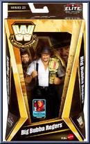 Big Bubba Rogers (White Shirt) from WWE Elite Collection - Legends - Series 23 manufactured by Mattel [Front]