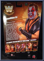 Demolition Ax from WWE Elite Collection - Legends - Series  4 manufactured by Mattel [Back]