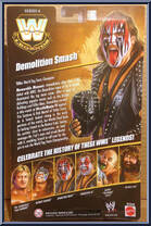 Demolition Smash from WWE Elite Collection - Legends - Series  4 manufactured by Mattel [Back]