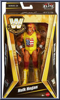 Hulk Hogan from WWE Elite Collection - Legends - Series 24 manufactured by Mattel [Front]