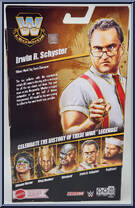 Irwin R. Schyster (I.R.S.) from WWE Elite Collection - Legends - Greatest Hits - Series 2 manufactured by Mattel [Back]