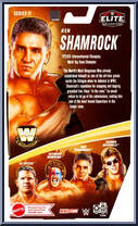 Ken Shamrock (Green Shorts) from WWE Elite Collection - Legends - Series 17 manufactured by Mattel [Back]