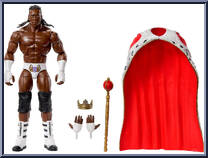 King Booker from WWE Elite Collection - Legends - Greatest Hits - Series 2 manufactured by Mattel [Loose]