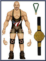 Kurt Angle from WWE Elite Collection - Legends - Series 26 manufactured by Mattel [Loose]