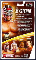 Rey Mysterio from WWE Elite Collection - Legends - Series 16 manufactured by Mattel [Back]