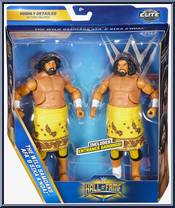 Wild Samoans Afa & Sika A'Noai (Class of 2007) from WWE Elite Hall of Fame - Series 1 manufactured by Mattel [Front]
