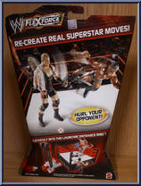 Jack Swagger from WWE Flex Force - Red Card manufactured by Mattel [Back]