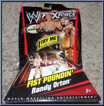 Randy Orton from WWE Flex Force - Red Card manufactured by Mattel [Front]