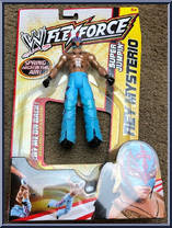 Rey Mysterio from WWE Flex Force - Yellow Card manufactured by Mattel [Front]