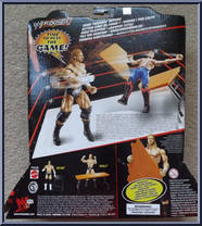 Triple H from WWE Flex Force - Big Talkin' manufactured by Mattel [Back]