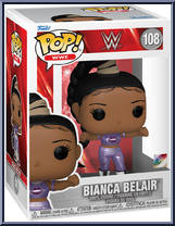 Bianca Belair (Purple Outfit) from WWE - Pop! Vinyl Figures manufactured by Funko [Front]